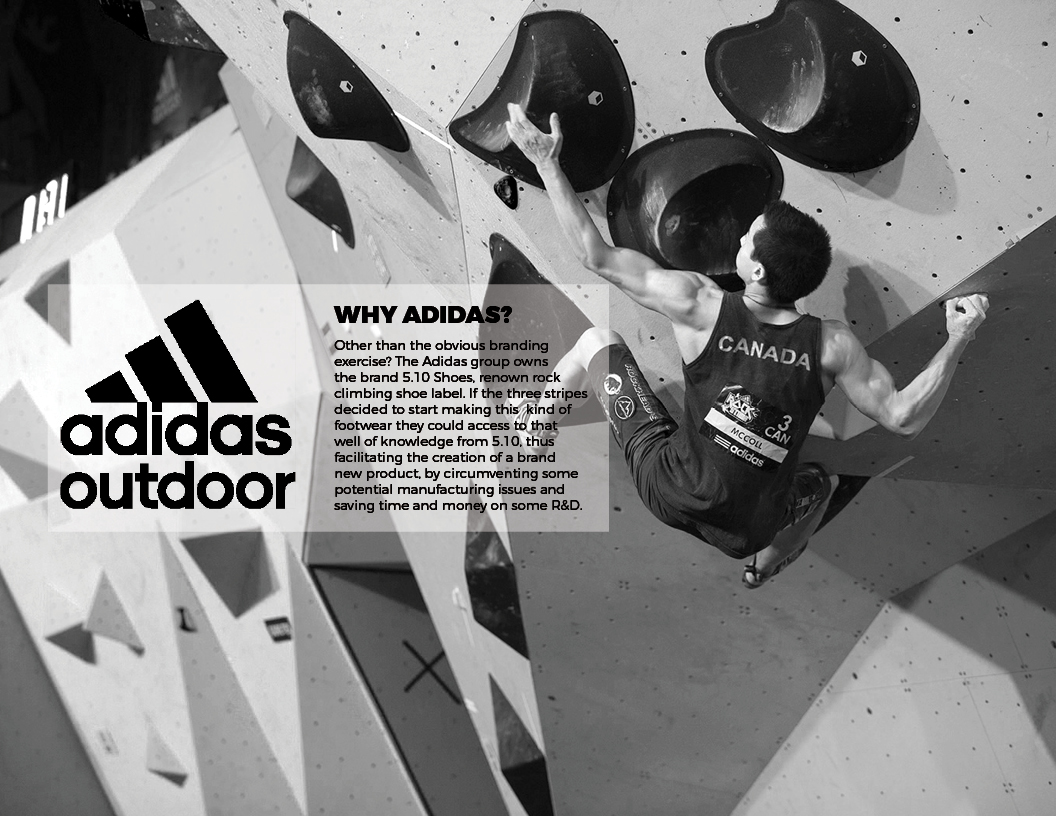 Adidas Climbing Shoe on Behance