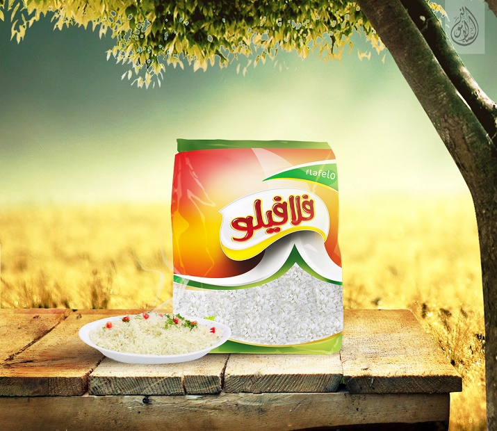 ارز مصري قمح شعير منتج موادغذائية عبوات كيس رز foodstuffs Rice Pack bag