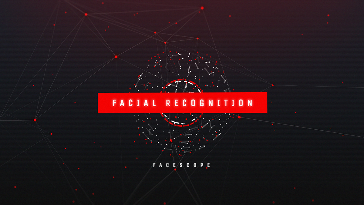 Facial Recognition motion graphics  cinema 4d after effects plexus Trapcode scan Technology animation  brand