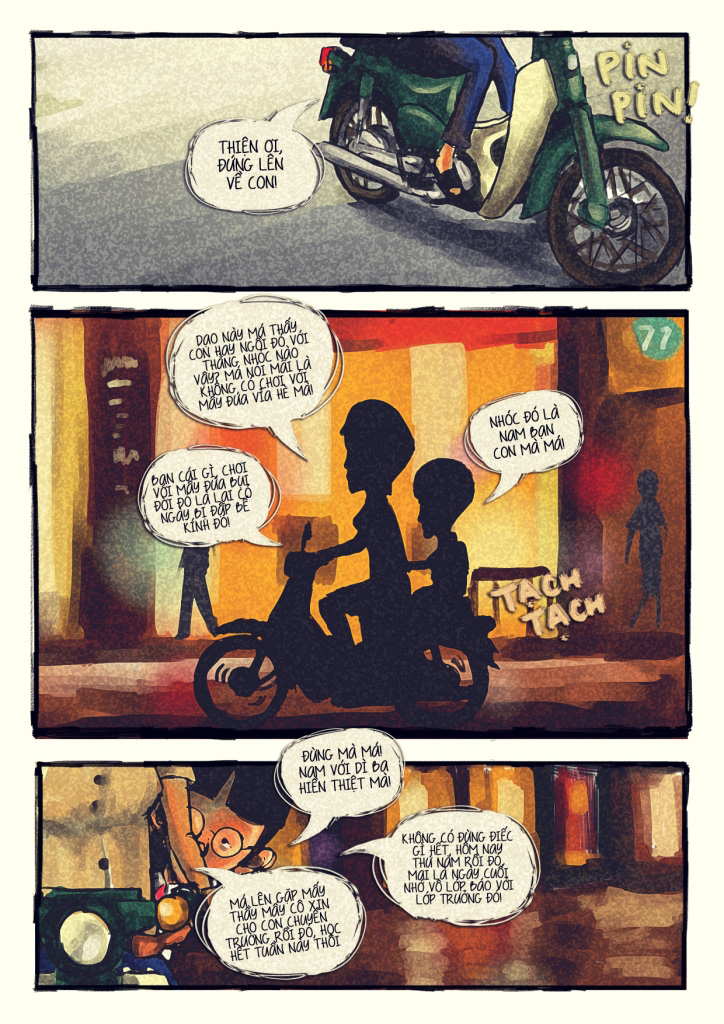 comic Street vietnam kid children