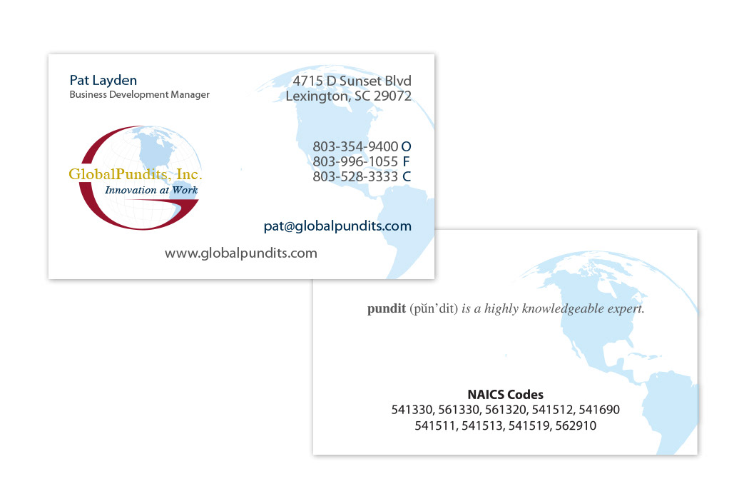 Business Cards logo identity