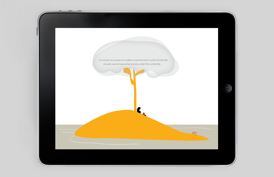 iPad Digital Publishing editorial Poetry  clouds