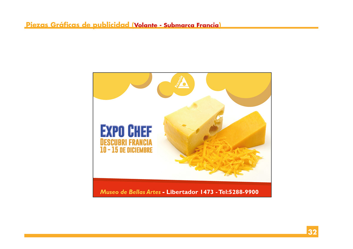 expo chef diseño manual aplicación comida