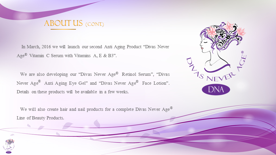 Powerpoint anti-ageing beauty presentation product skin
