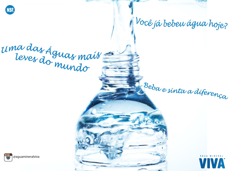 Água Mineral Viva faropublicidade Itaúna água mienral mineral water