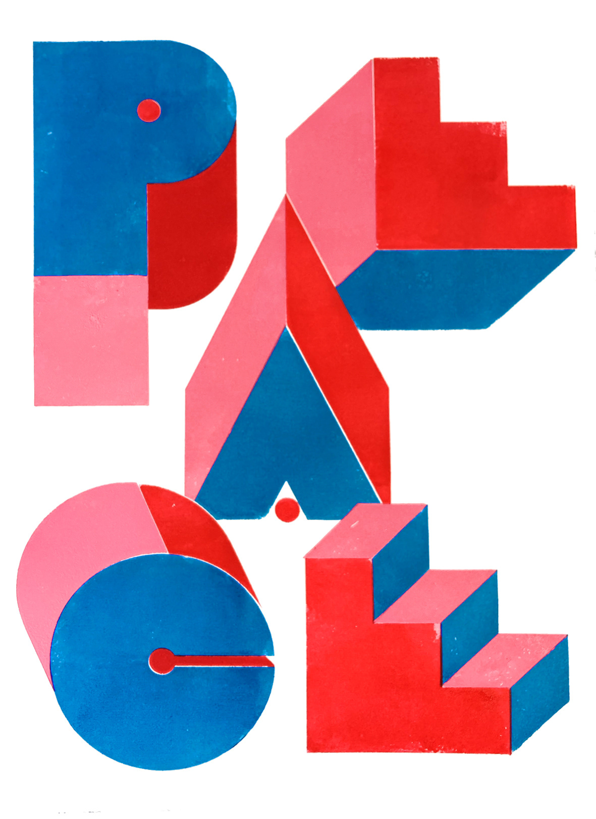 3dtypography Lettepress peace PeacePoster poster press print Printing type typography  