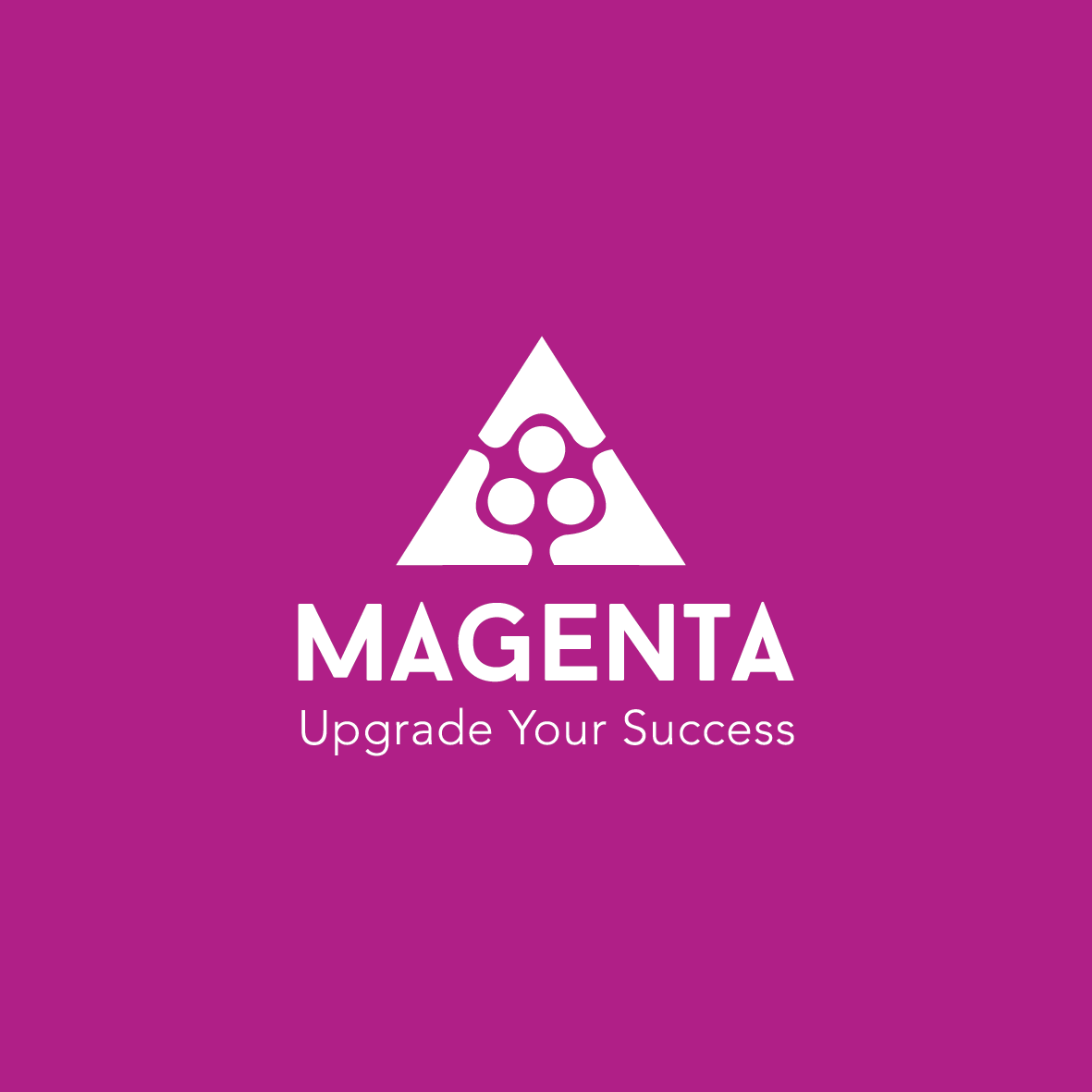 magenta magenta logo Logo Design Business Consultant