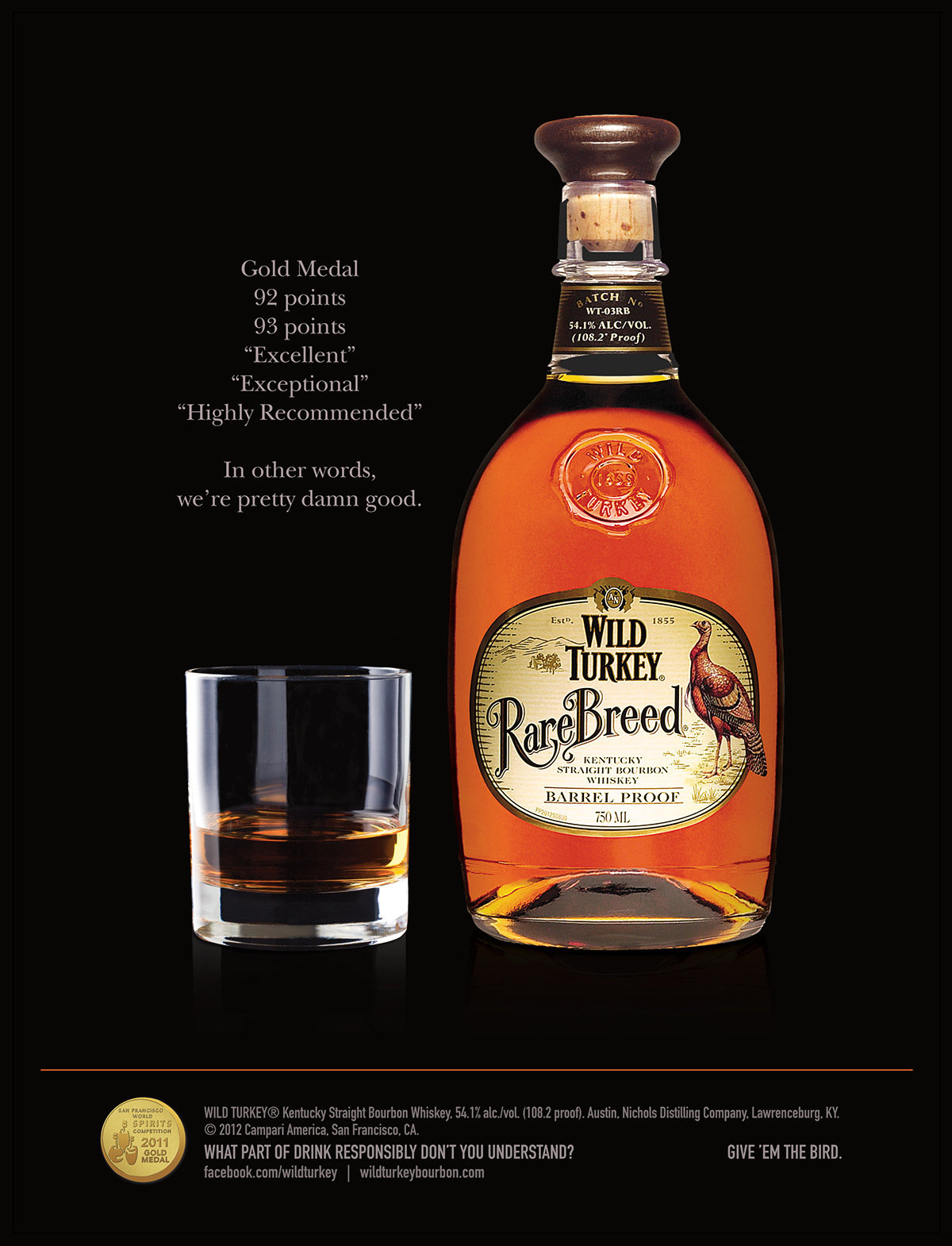 alcohol bourbon Wild Turkey rare breed Kentucky Bourbon