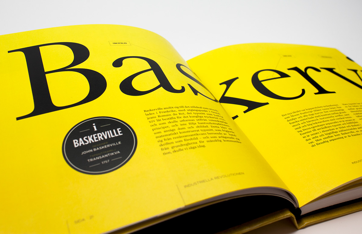 book Sweden typografi modern history concept student