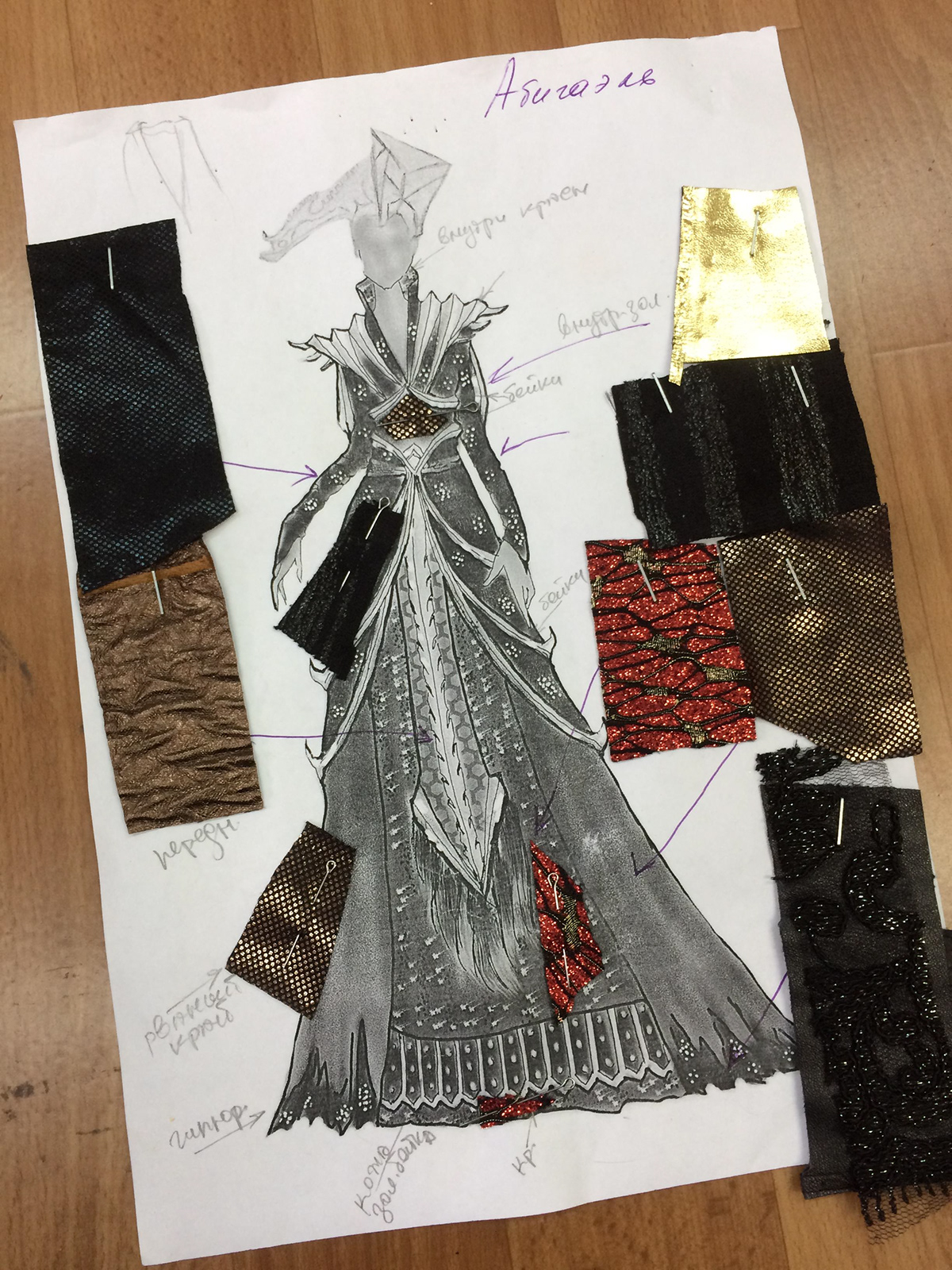 Costume Design  Character design  theatre costume sewing decoration Fashion  props