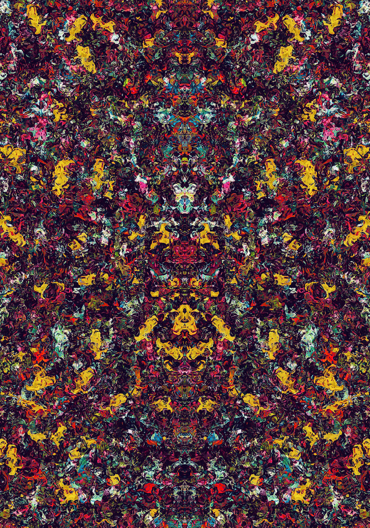 Pragyan Uprety abstract generative Digital Art  Abstract Art surreal pattern design  generative art