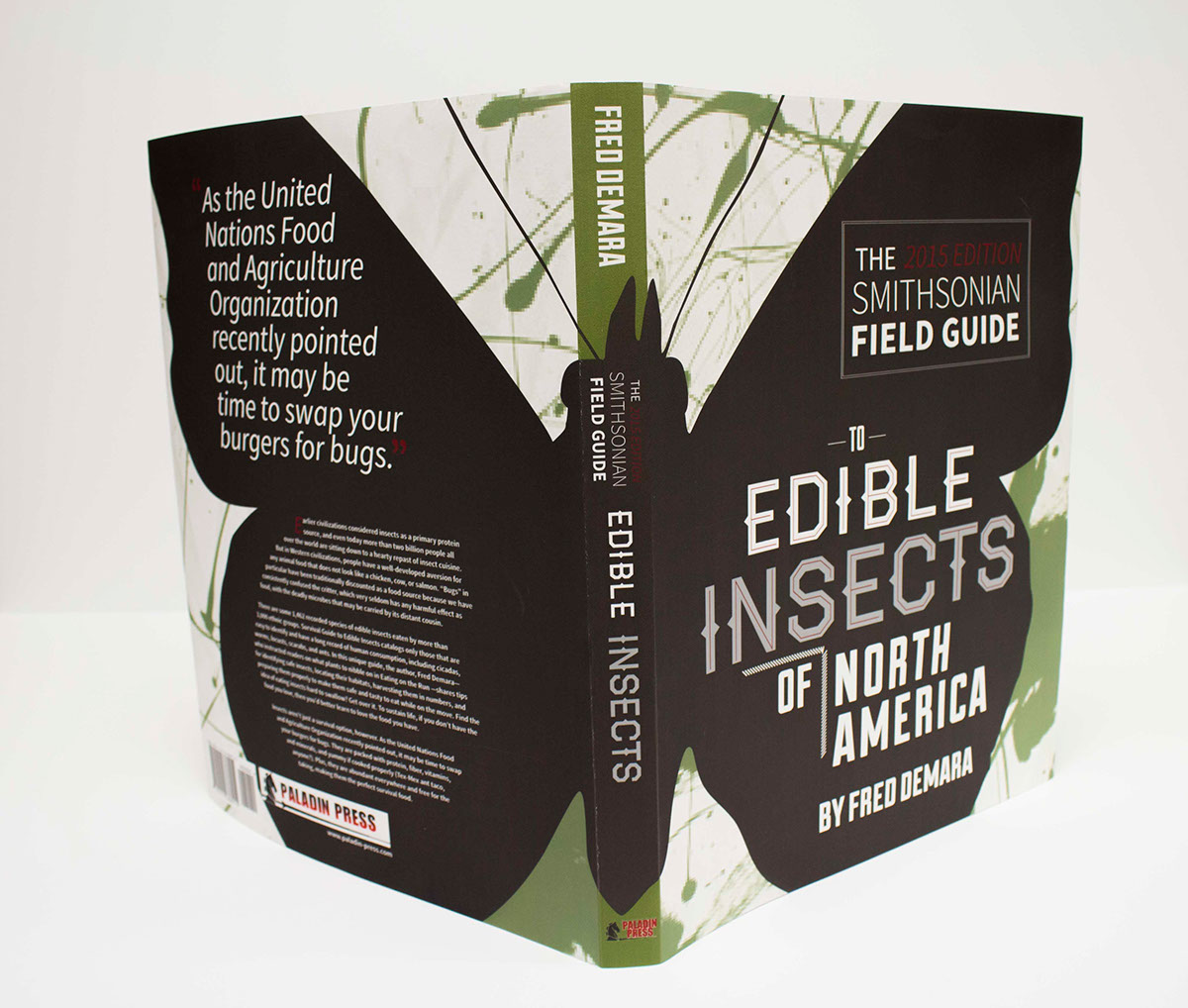 smithsonian field Guide compendium type insect poison edible print pixel motion book jacket cover series