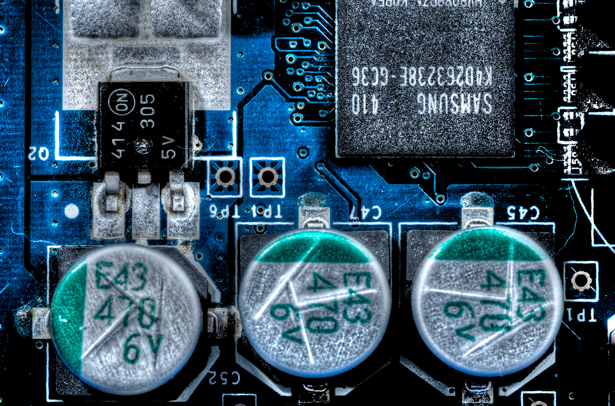 photograpy  HDR Electronics macro