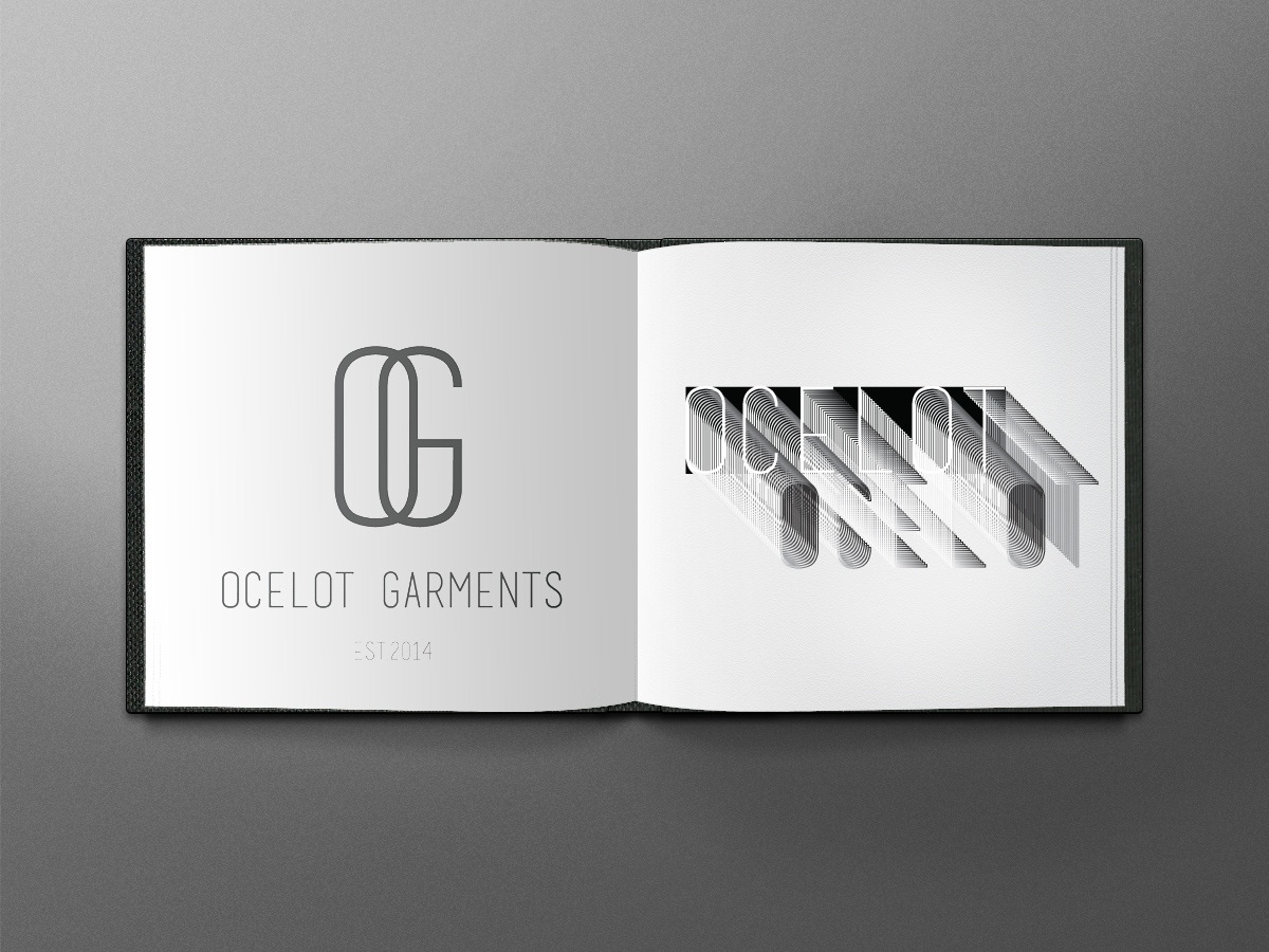 business card print logo lettering brand