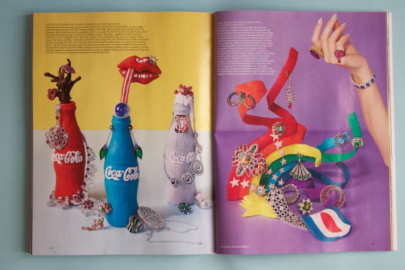 pop vogue magazine clay Plasticine Pop Art Coca Cola Campbell's soup rainbow banana warhol