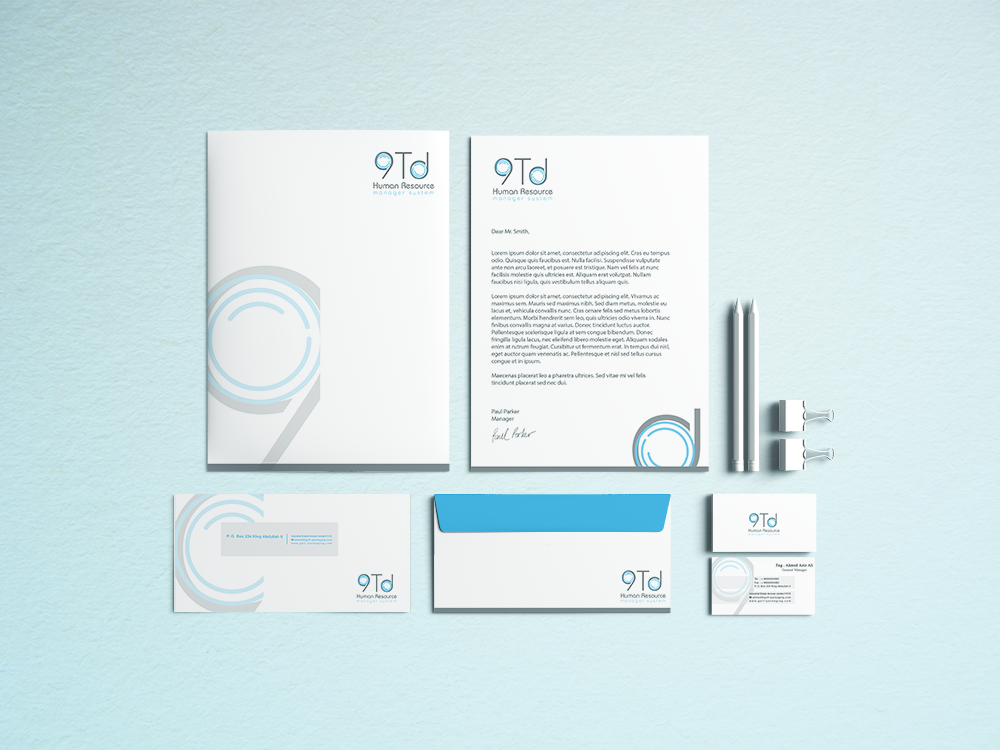 logo design branding  corporate identity Stationery HR Human_Resource Search_icon Business_Card