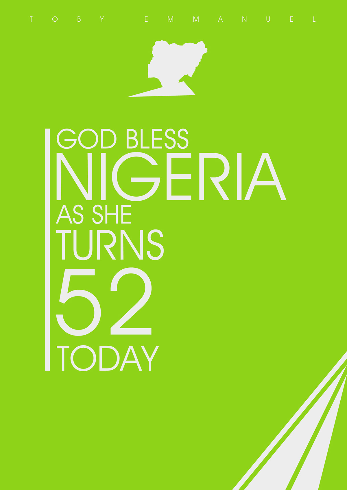 typoart nigeria nigeria52 @52 bday Independence