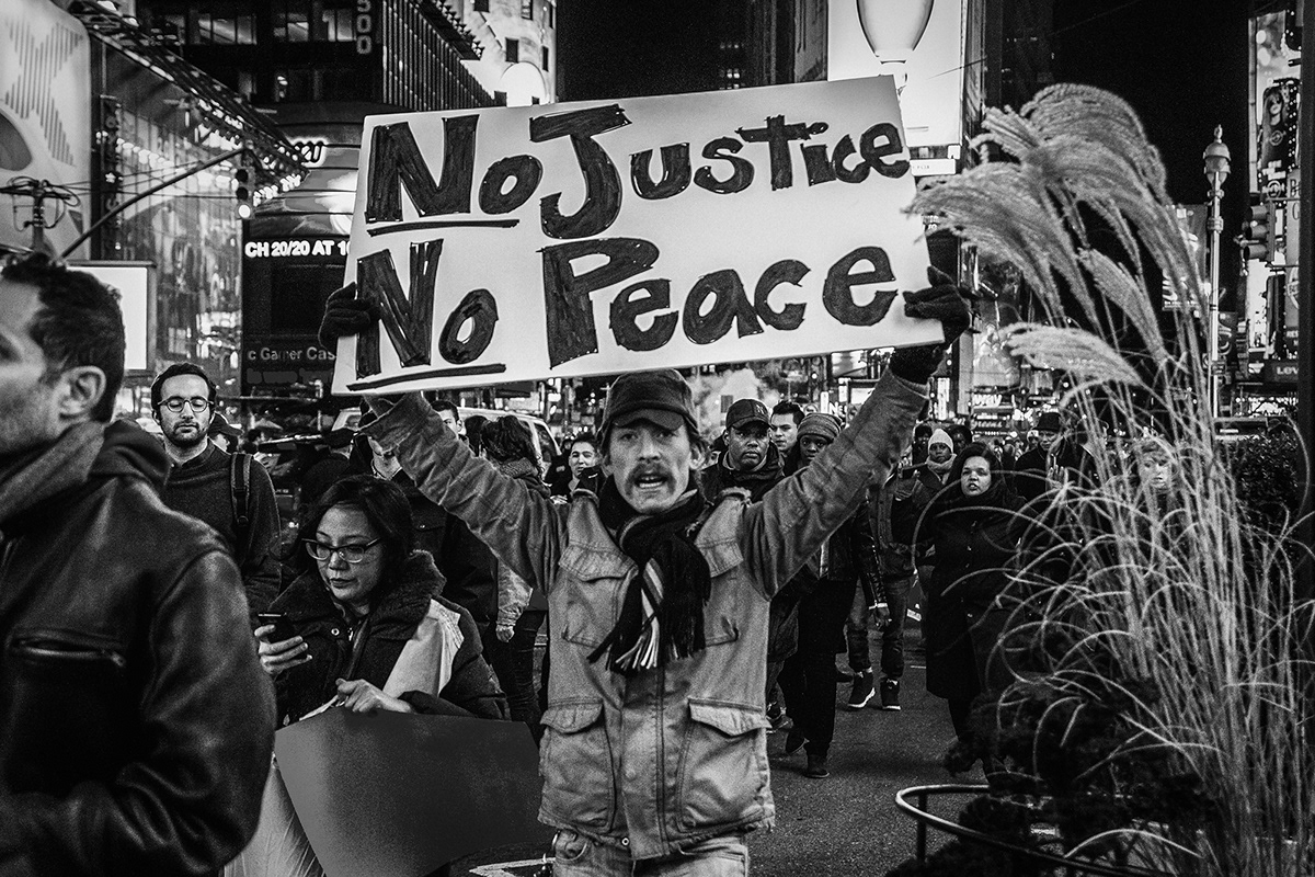 eric garner street photography protests nyc new york city niece street photography times square bny bautistany ron anthony bautista people black and white monochrome black and white street b&w