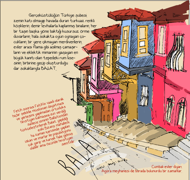istanbul lllustration paint book graphic design draw Character color fine art font