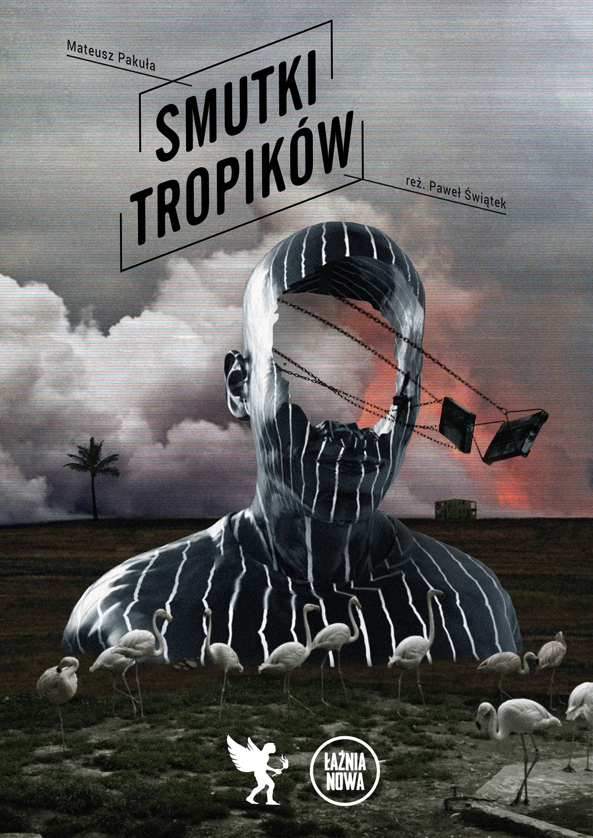 Theatre tropic krakow poland poster billboard print Backpackers Performance