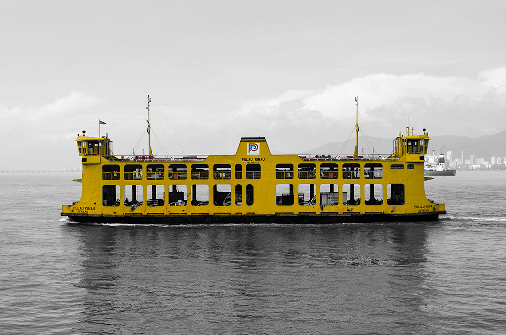 penang ferry malaysia photograph sea seaport Transport