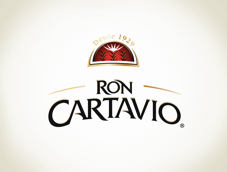 ron cartavio bottle design rebranding labels gold foil piero salardi logotype redesign packaging design