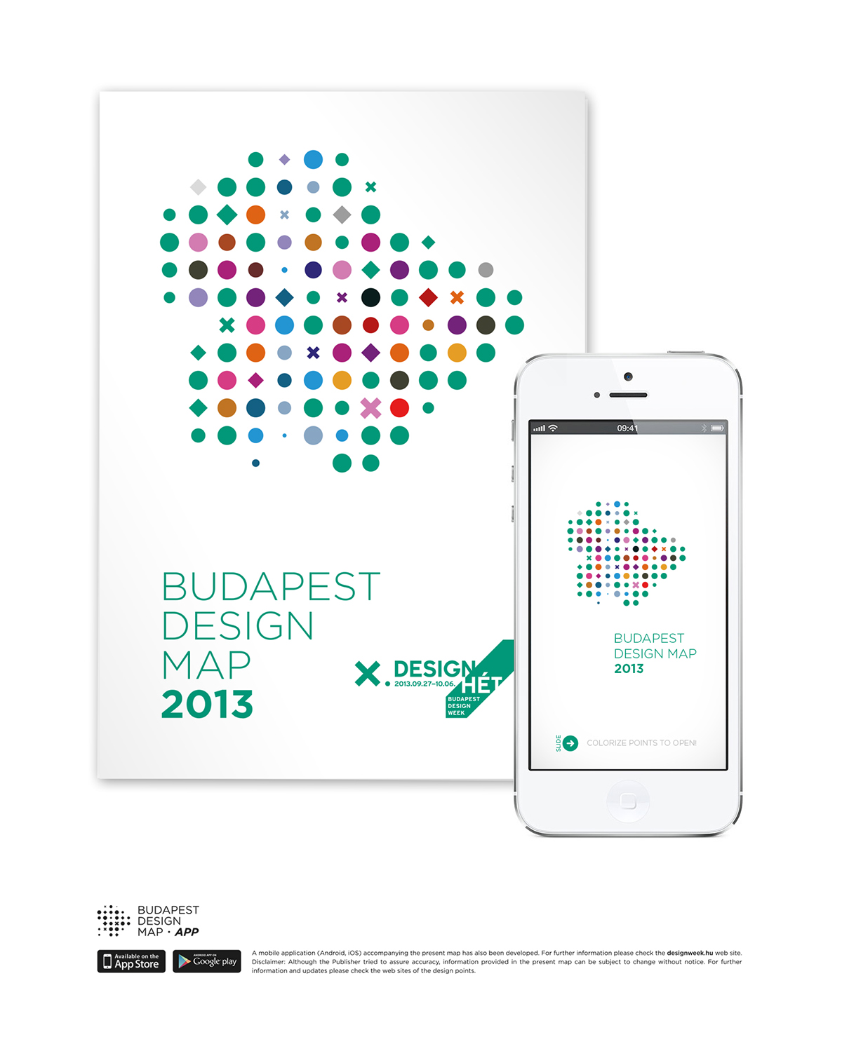 Budapest Design Map budapest design week map design Application Design Simon Says José Simon budapest hungary