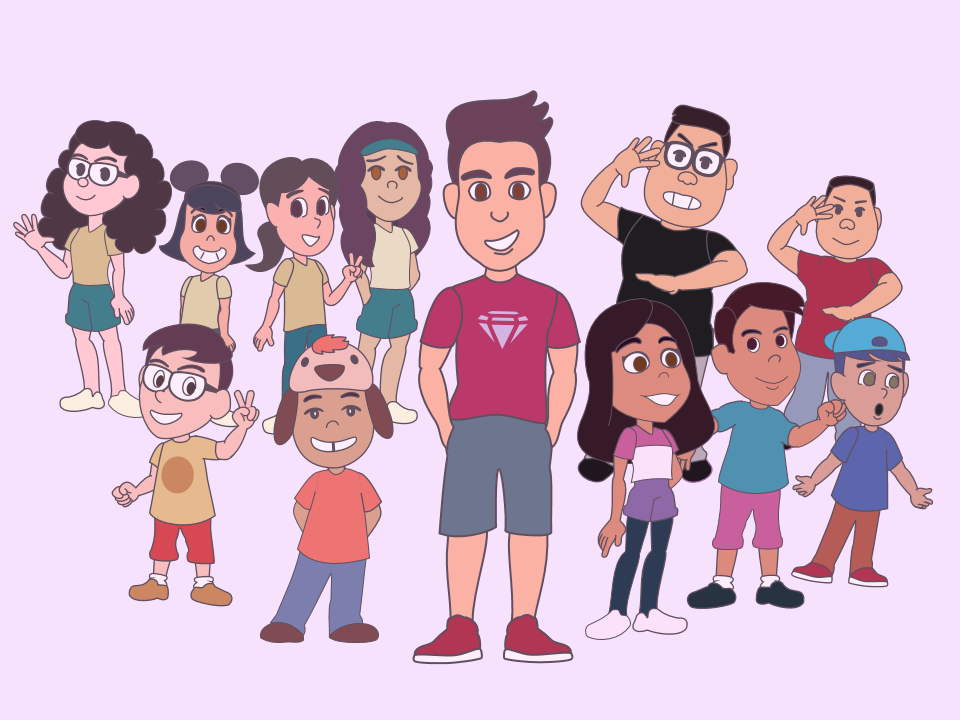 animacion artwork cartoon Character Character design  Digital Art  diseño gráfico Ecuador kids youtube