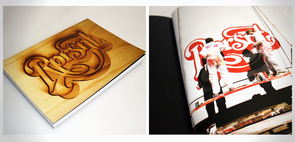 refill refill magazine logo bape lettering publishing Curating art artwork Jose PArla kaws