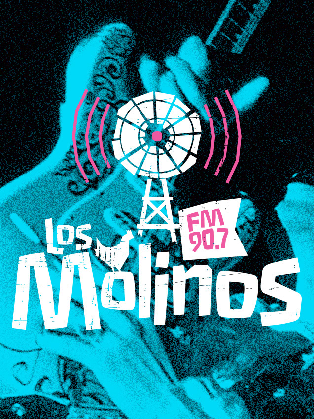 Radio Los Molinos FM90.7 molinos mill gif logo chicken
