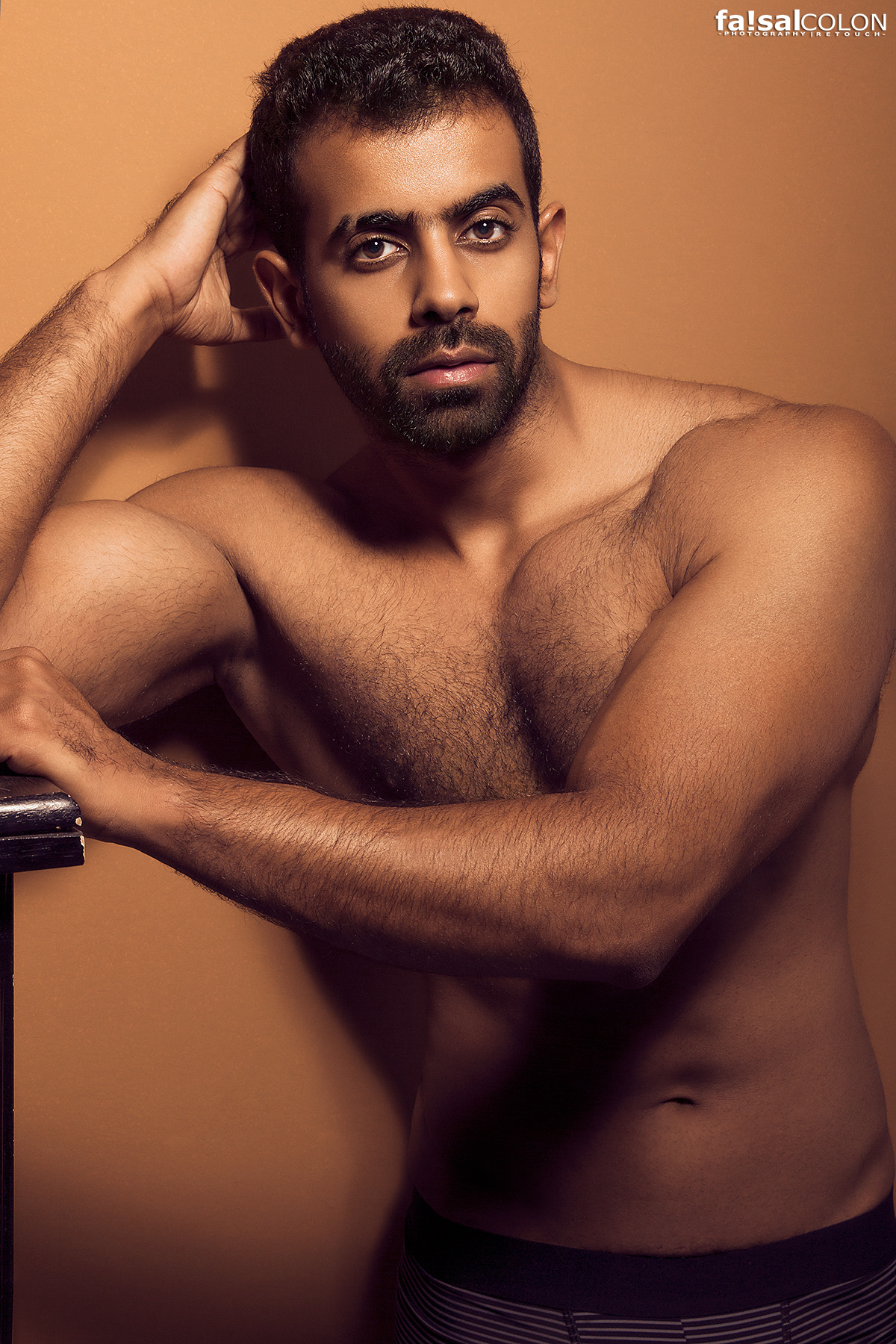 male model Arab skin