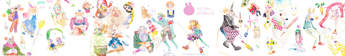 art watercolor watercolors 水彩画 anime one piece manga japanese japan angi pauly storybook cute adeventure story