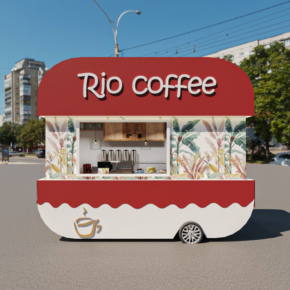 Coffee design take away 3dmax Render corona