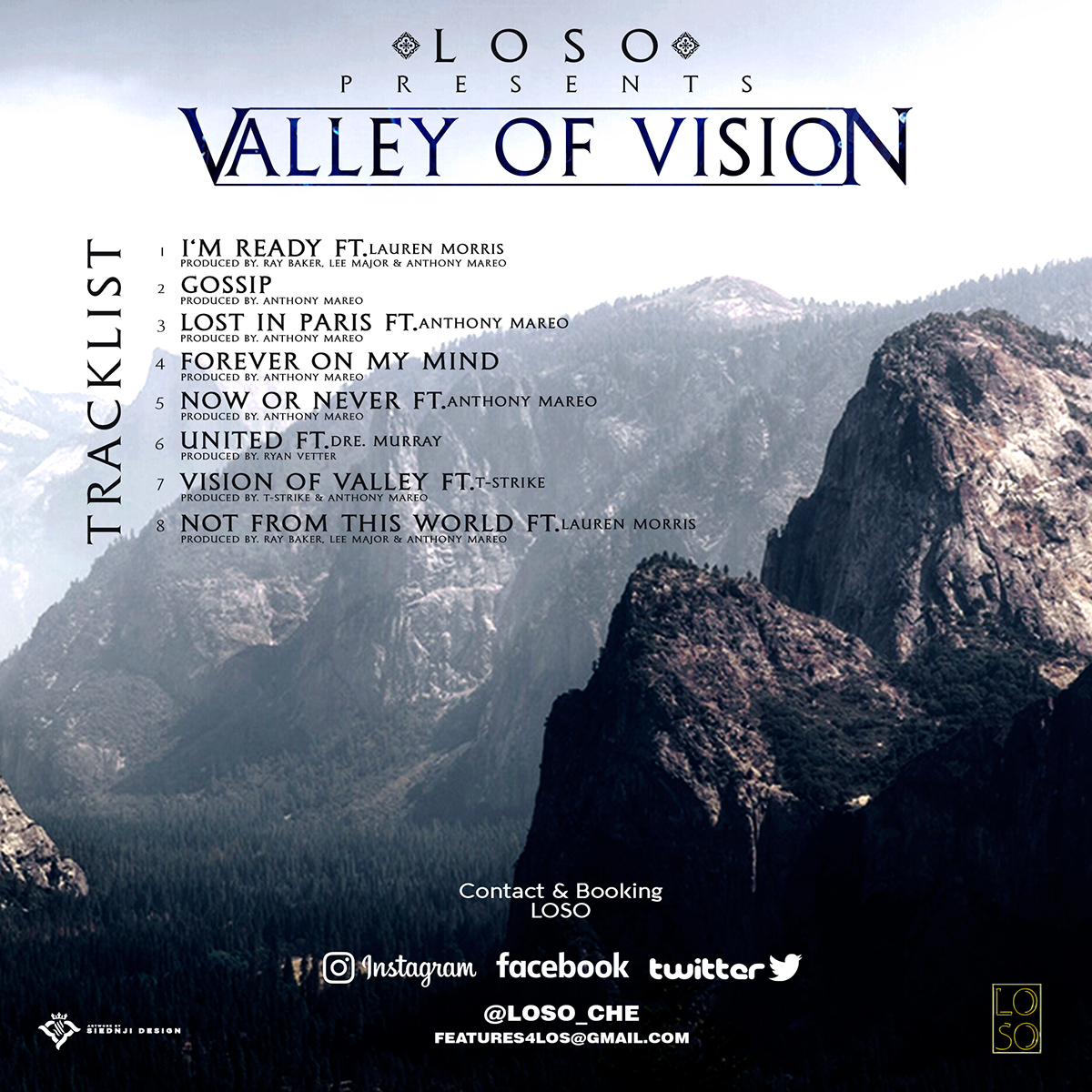 music artwork Album valley SIEDNJI