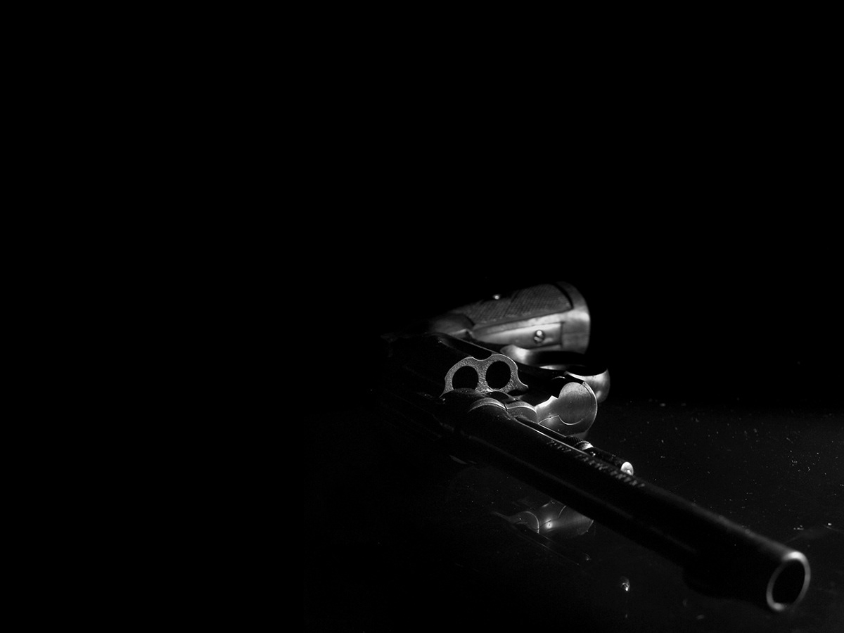 guns Bullets Armas balas Revolver black White Pistola weapons