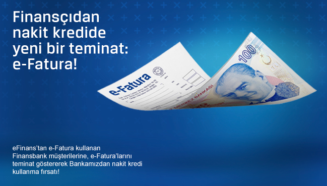 FinansBank mailing poster Bank