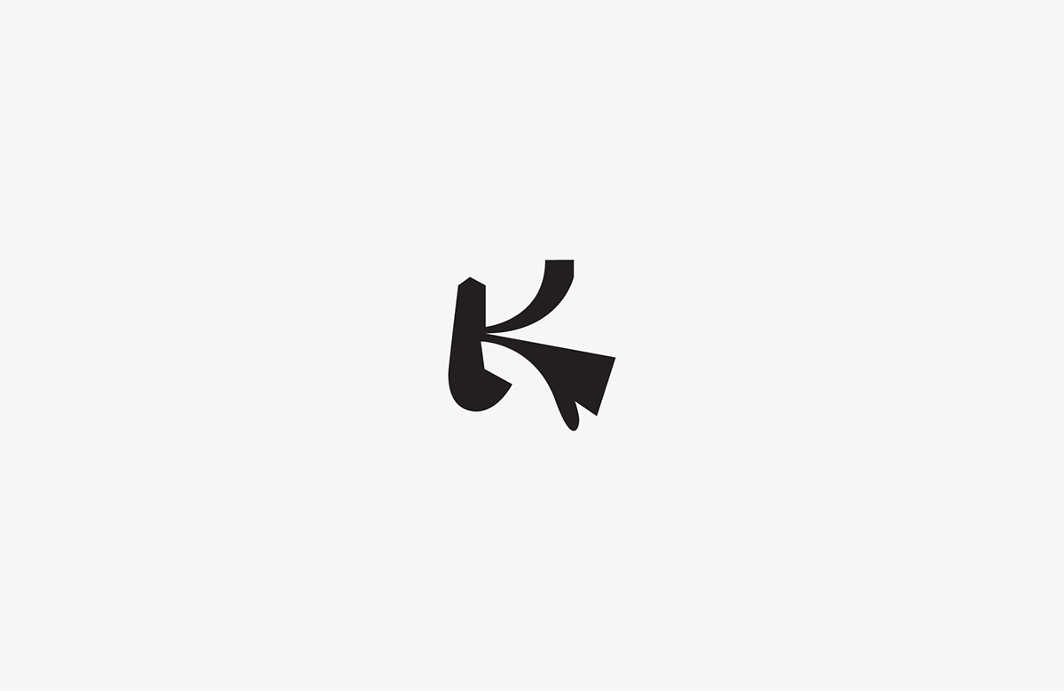 type experiments Typografic lettering letter graphic visual communication black White bw Emil kozole logo foundry