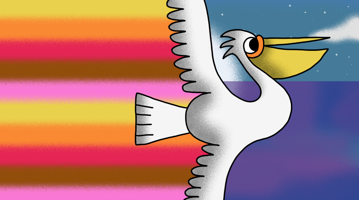 2D animation  colorful nostalgic psychedelic Retro trippy