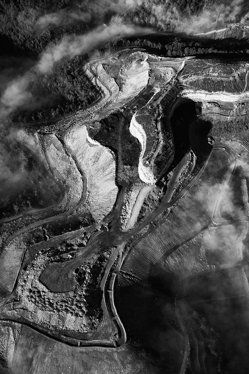 Aerial  mountain top Removal West Virginia coal landscapes mountains Landscape war on coal energy destruction Mining environment watershed Coal Mining