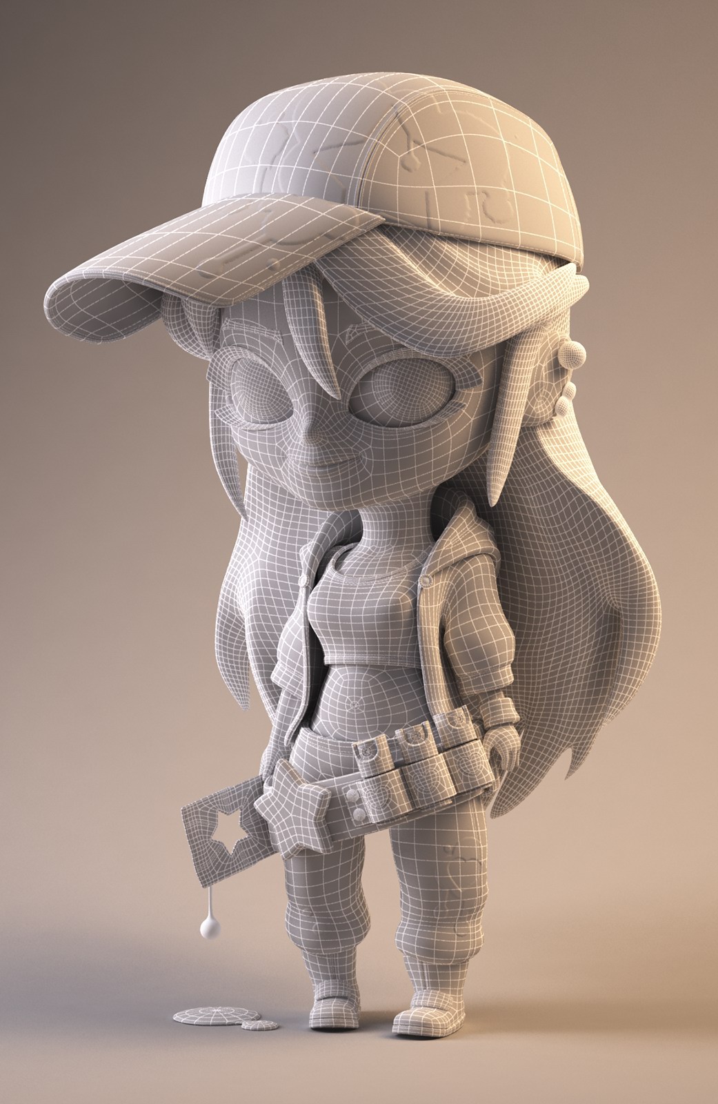 Character 3d modeling