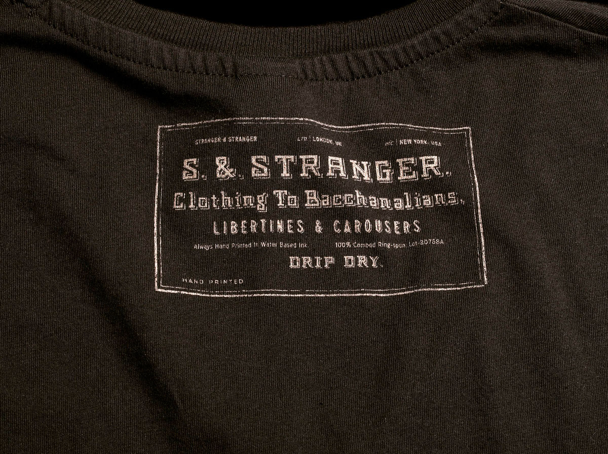 Stranger&Stranger Christmas t-shirt apparel box design stranger mezcal Absinthe gin RHUM