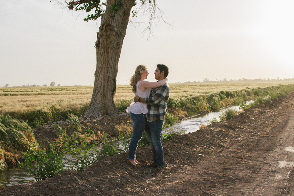 engagement couple Love Nature Photography  bride casual trees Truck