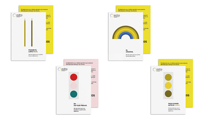 daltonismo color blindness Campaña colores colour