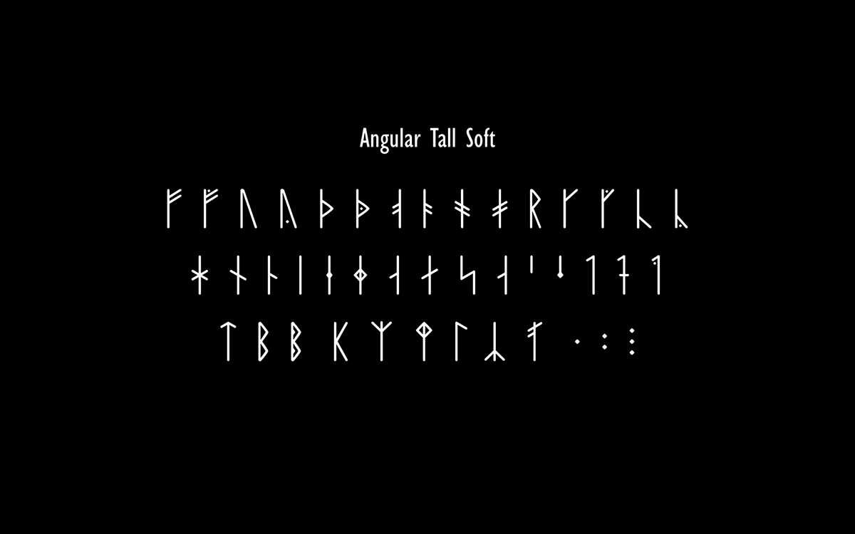 futhark multiple master nordic Norse runes runic Runic alphabet type design Typeface Variable Font
