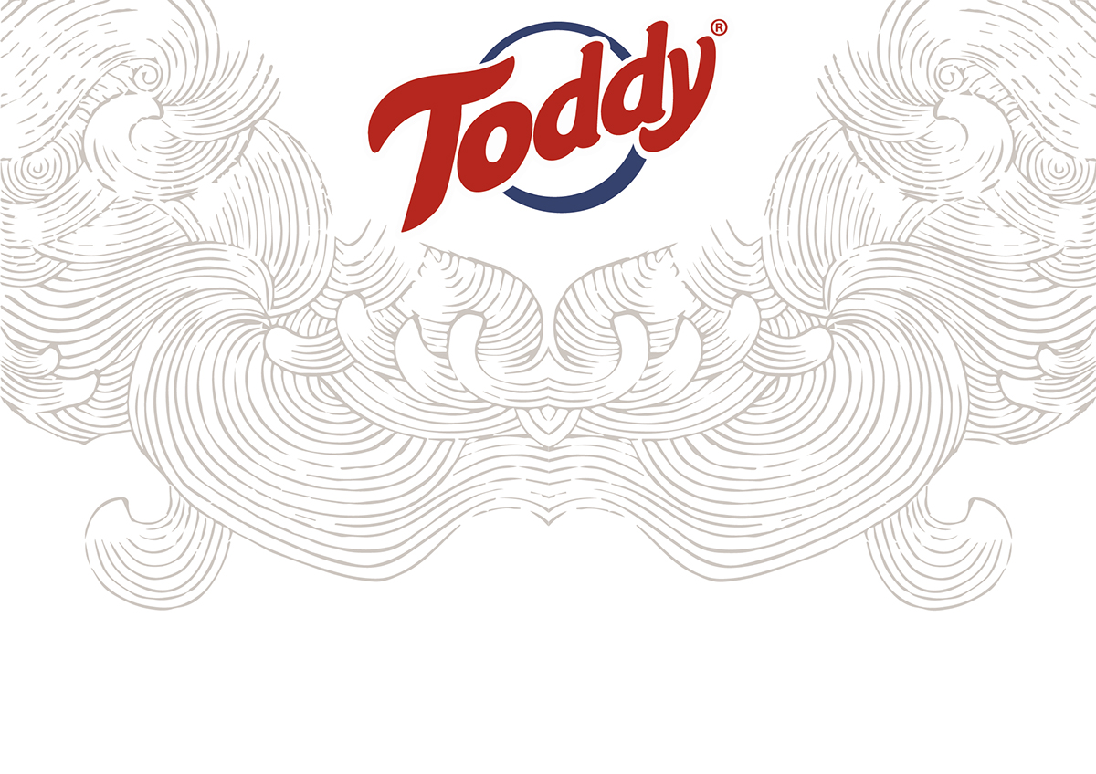 graphic design studies brand chocolate cover Toddy