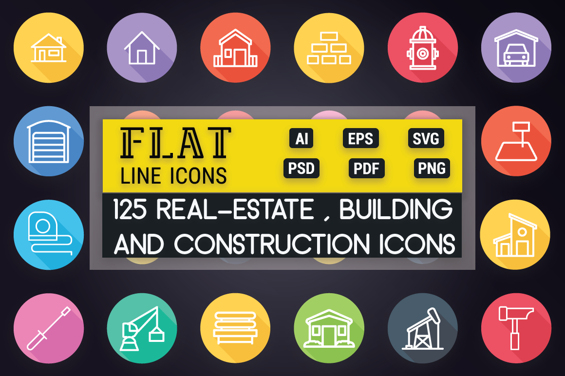 real estate icons building icons construction monument Landmark icons flat icons line icons design Icon free icons app icons ios icons android infographic