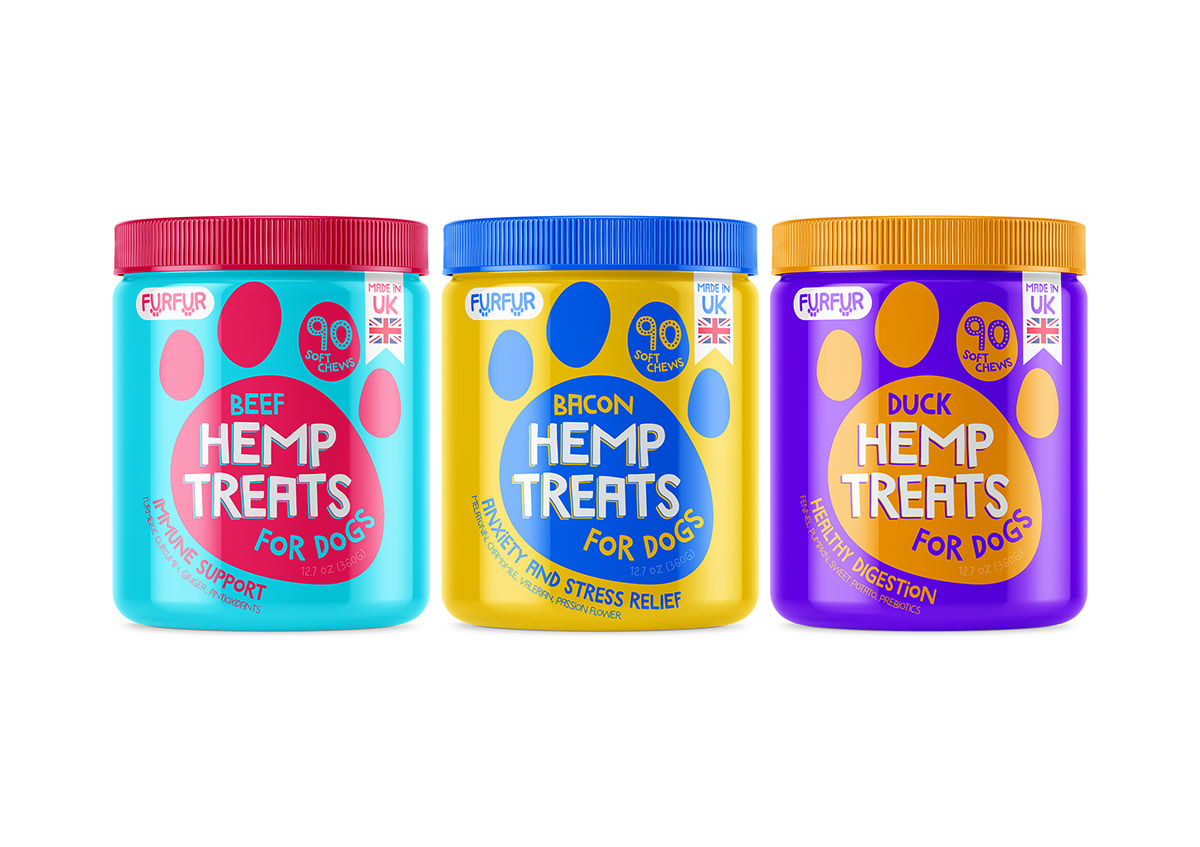 dog hemp Packaging Pet treats животные конопляноемасло лакомство упаковка