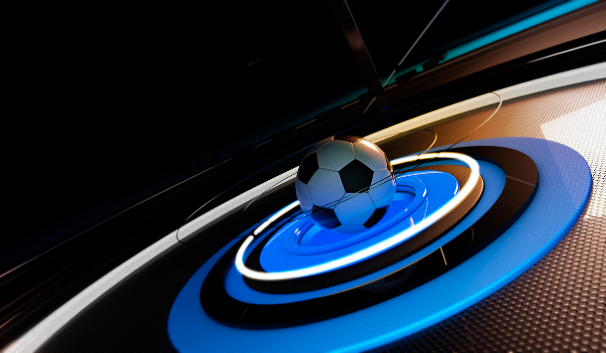 motion graphics  score futbo Deportes balon animacion