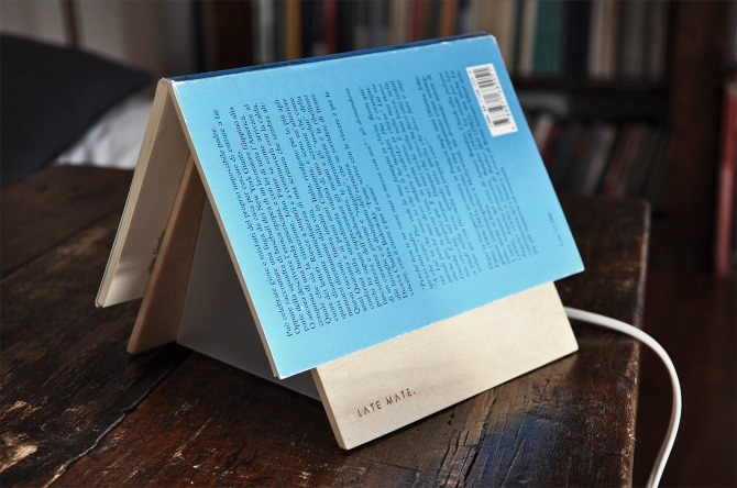 light Lamp book bookmark wood Reading