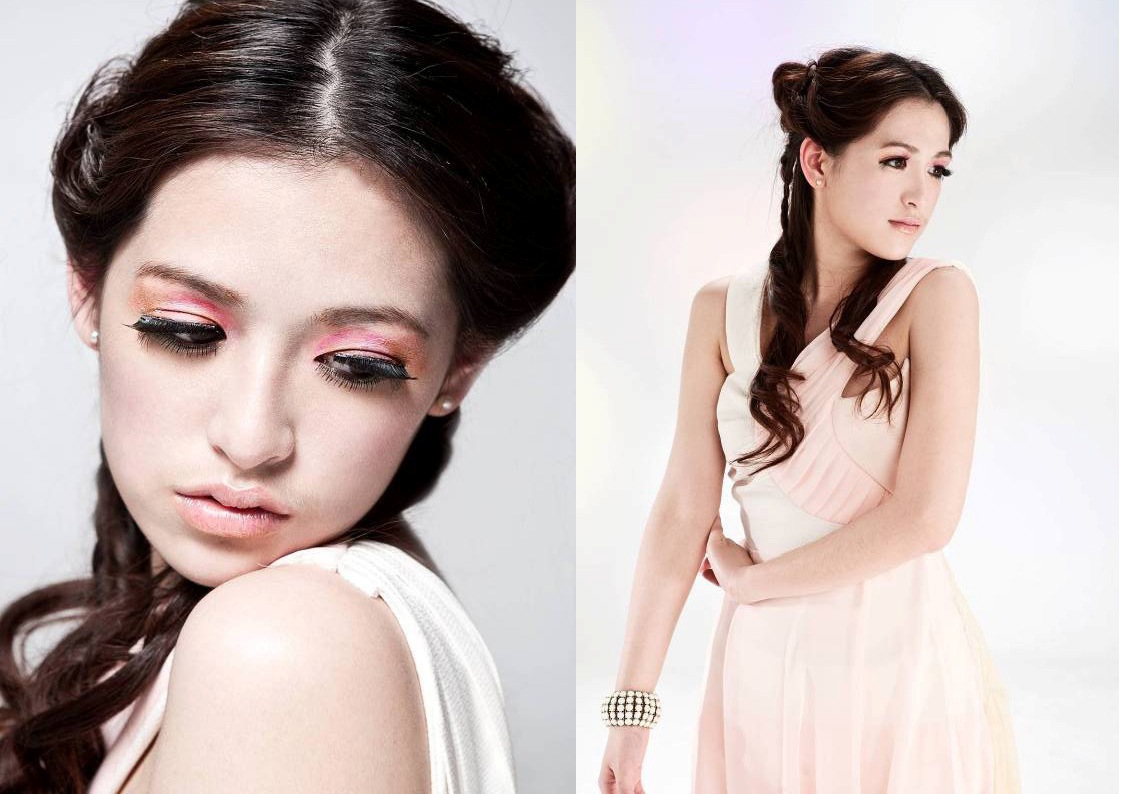 Adobe Portfolio Flora Fairy fashion design make-up Art hairdo photoshooting